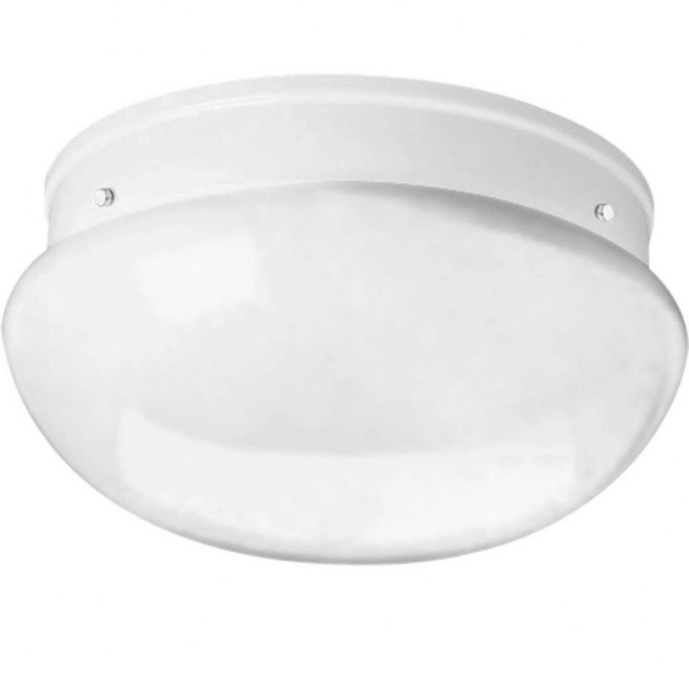 Progress Lighting White Round light Fixture Brand New In Box